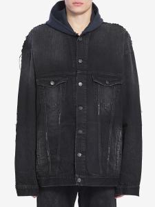 Giubbino a strati oversize