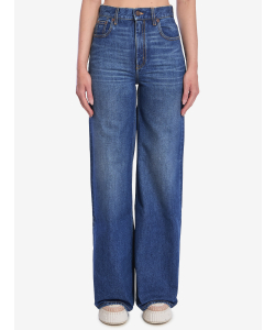 Jeans a gamba larga