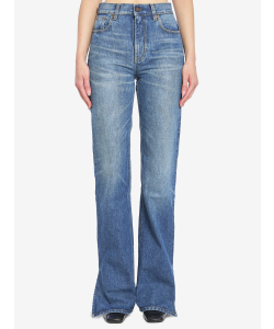 Jeans dritti in denim