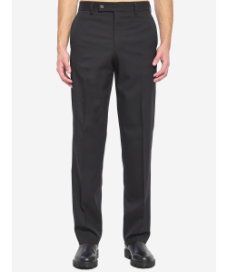 Pantaloni in gabardine di lana