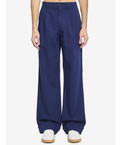 Pantalone in gabardine di cotone