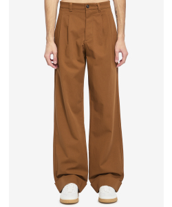 Pantalone in gabardine di cotone