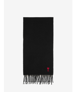 Sciarpa Ami de Coeur in lana nero