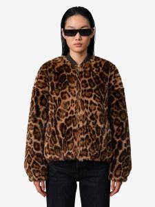 Bomber reversibile animalier