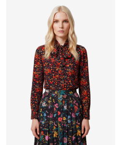 Camicia in seta stampata