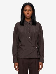 Camicia Twisted Liquirizia
