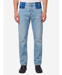 Jeans a gamba dritta