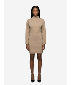 Tenuta dress in wool and cashmere jersey fabric