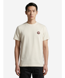 T-shirt in jersey di cotone con logo