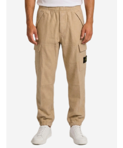 Pantaloni sportivi beige