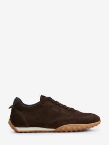 Sneakers in pelle scamosciata
