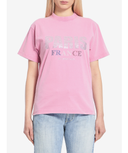 T-shirt Paris strass
