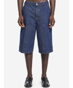 Bermuda ampi in denim