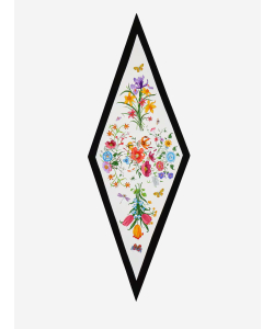 Foulard in twill di seta diamante