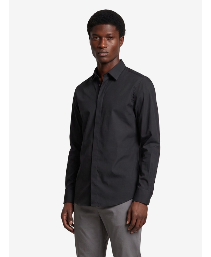 LOEWE - Camicia nera slim