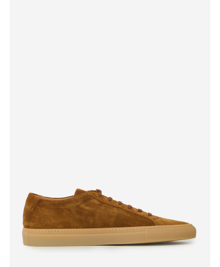 COMMON PROJECTS - Brown suede Achilles Premium sneakers
