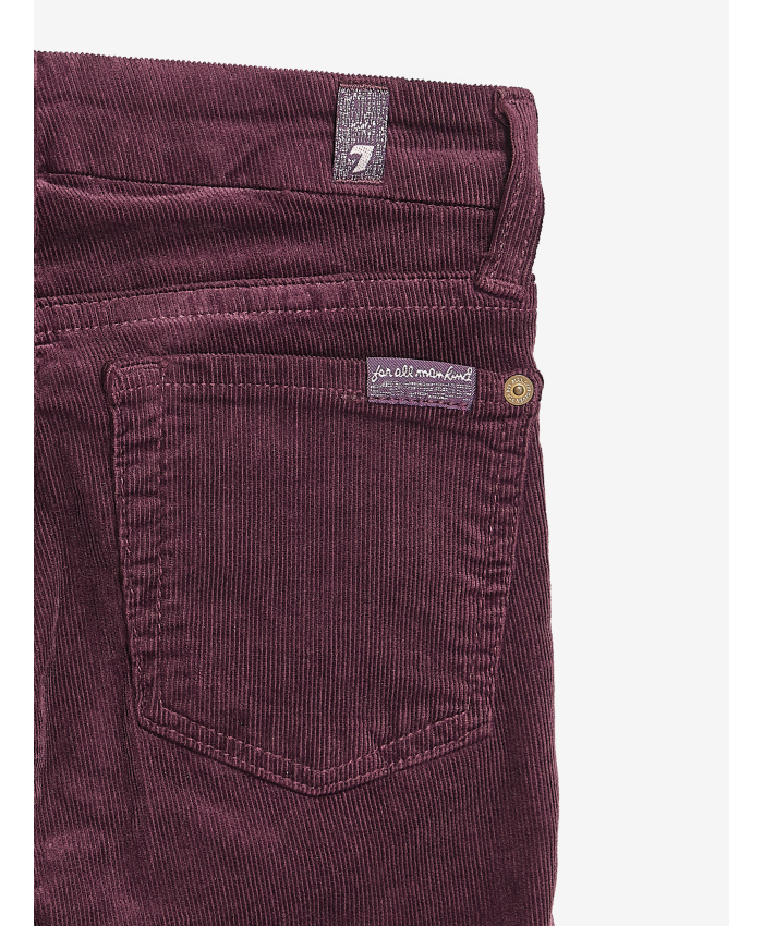 FOR ALL MANKIND - pantalone a coste prugna