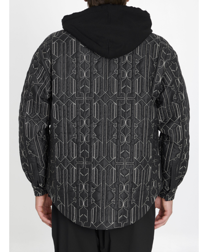 PALM ANGELS - Overshirt All Monogram