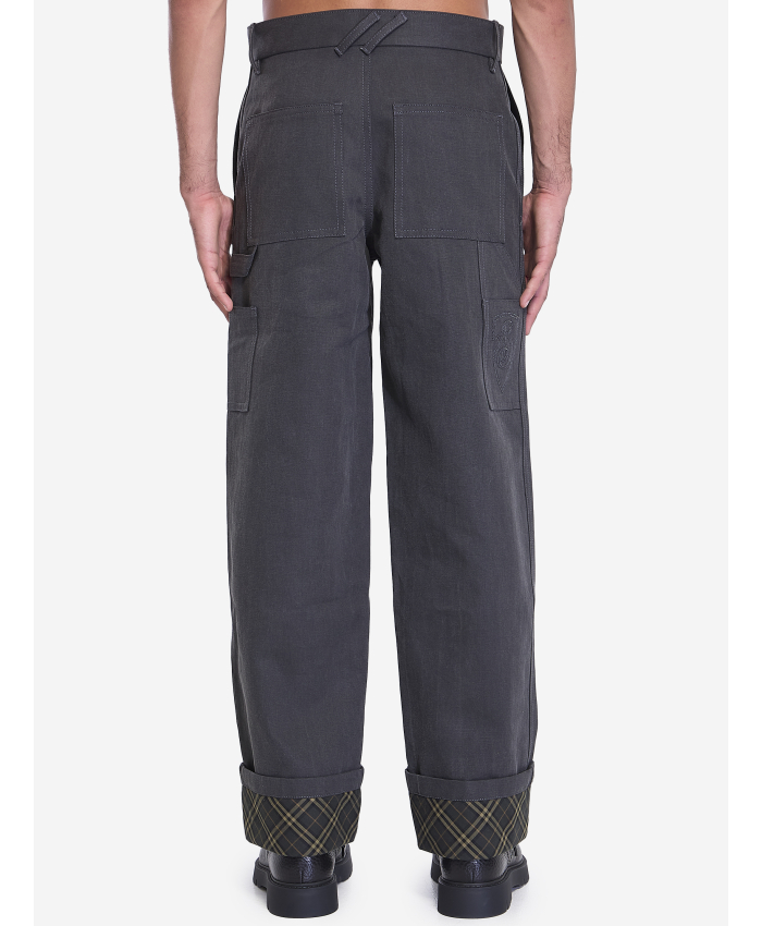 BURBERRY - Pantaloni carpenter