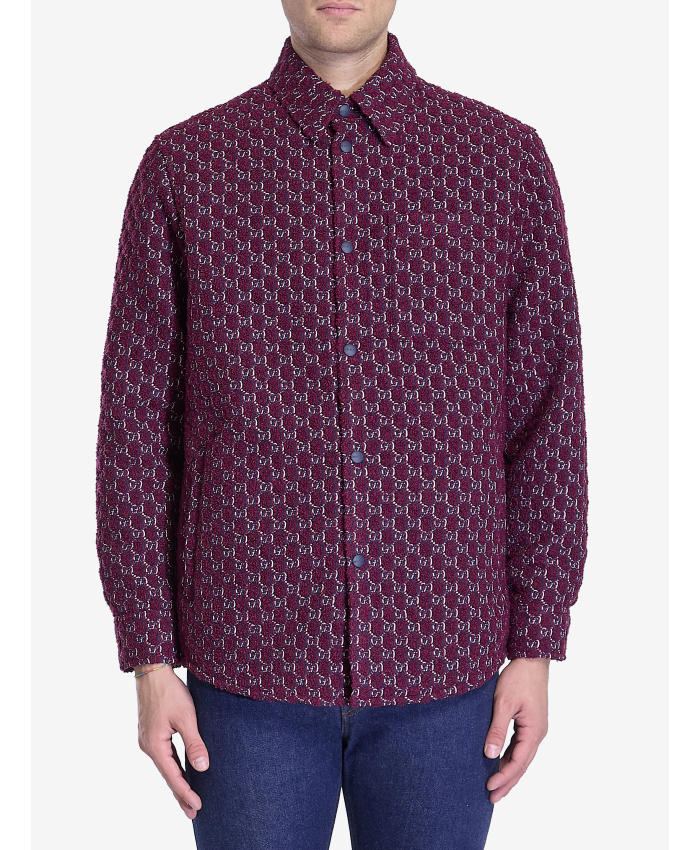 GUCCI - Sovracamicia GG bouclé