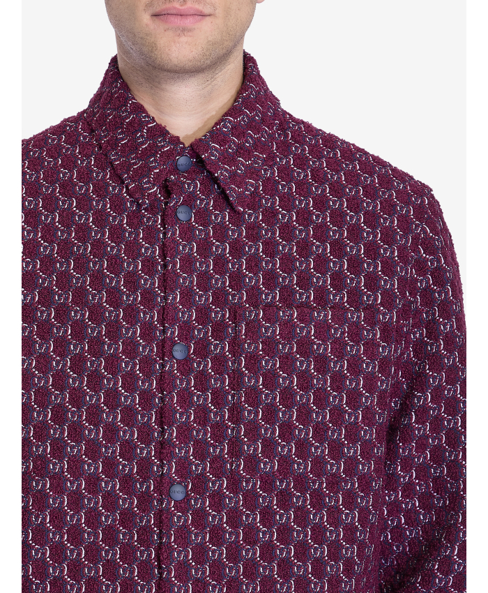 GUCCI - Sovracamicia GG bouclé
