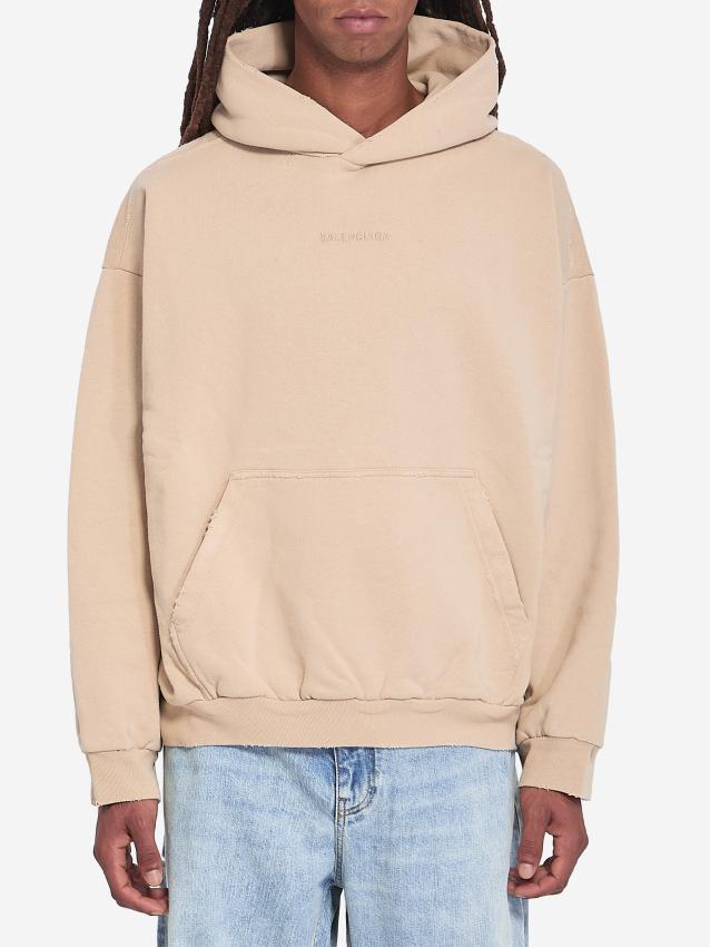 BALENCIAGA - Felpa con cappuccio