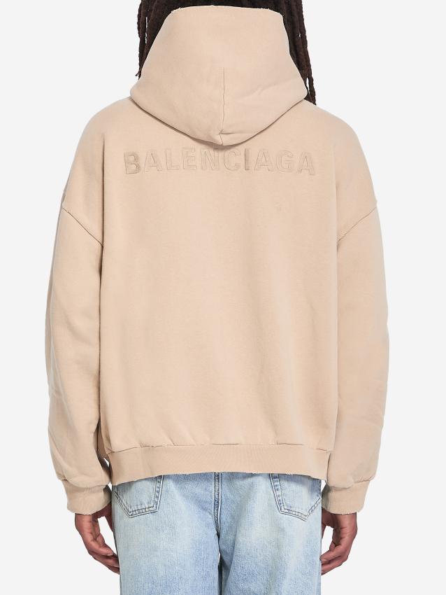 BALENCIAGA - Felpa con cappuccio