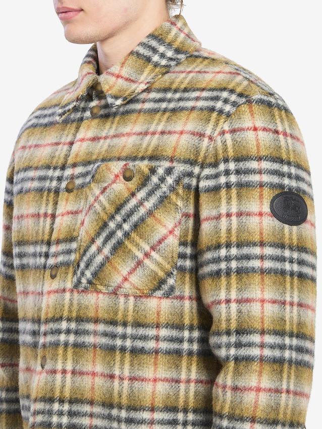 BURBERRY - Camicia motivo Check