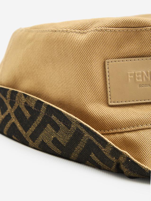 FENDI - Cappello da pescatore beige