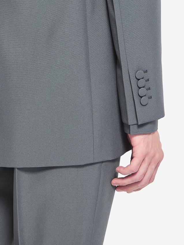GUCCI - Giacca doppiopetto in panama tecnico