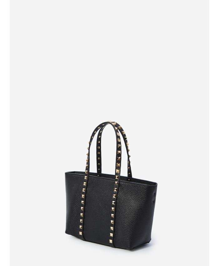 VALENTINO GARAVANI - Borsa shopping Rockstud piccola