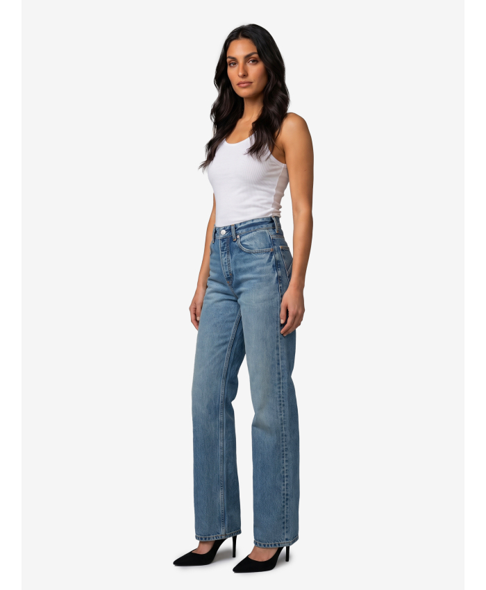 ALAIA - Jeans dritti in denim