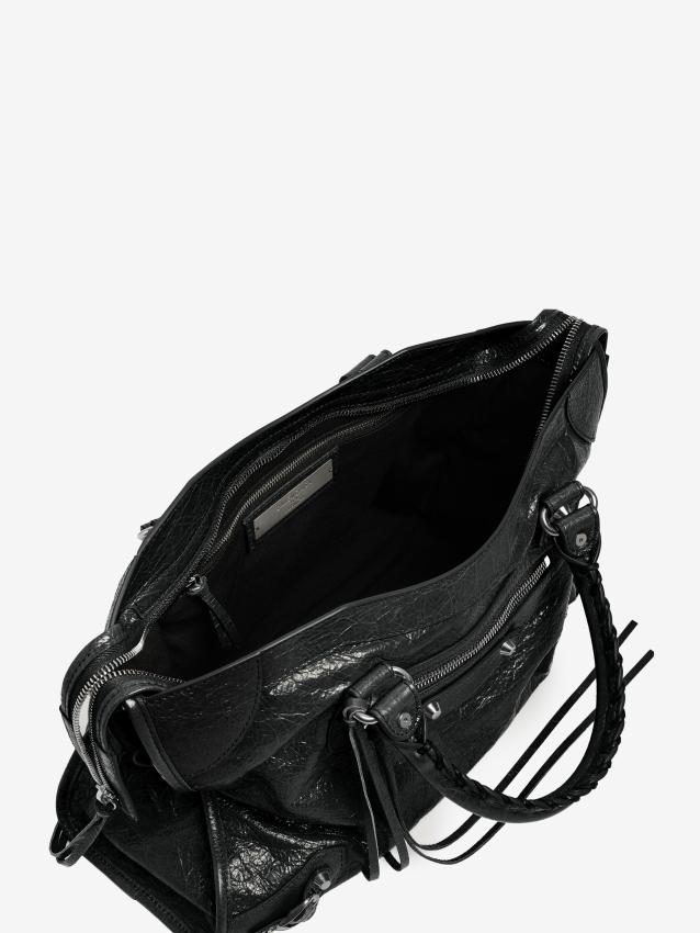 BALENCIAGA - Borsa Le City media nera