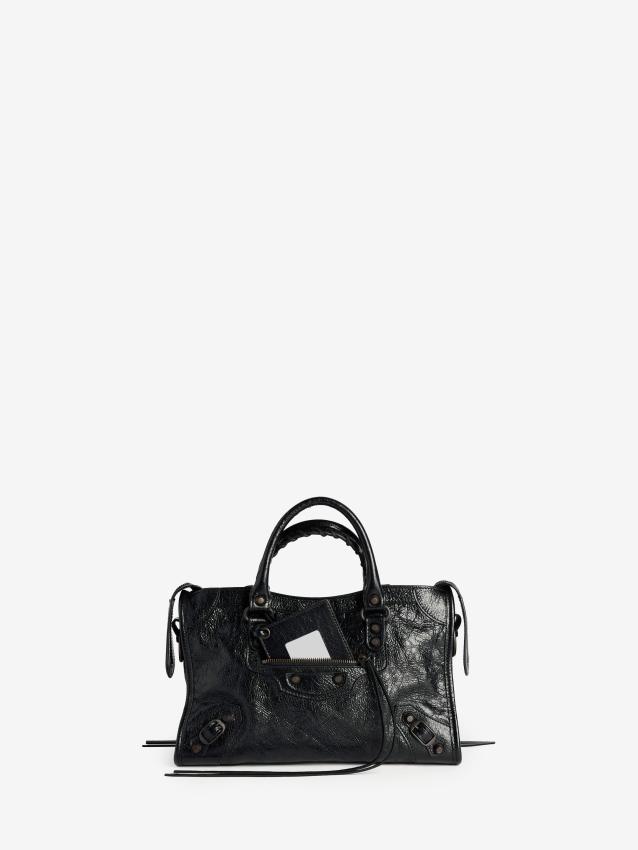 BALENCIAGA - Borsa Le City piccola nera