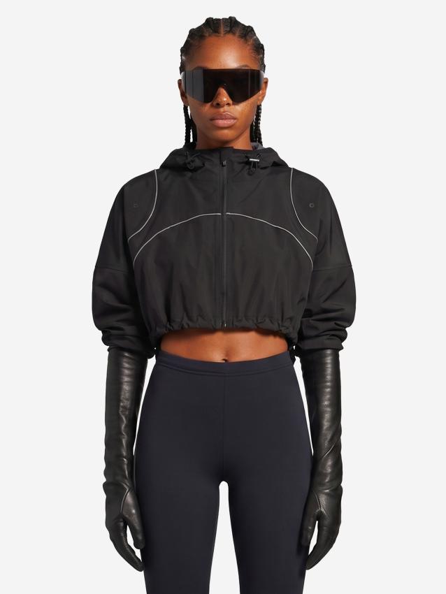 BALENCIAGA - Giacca techwear cropped
