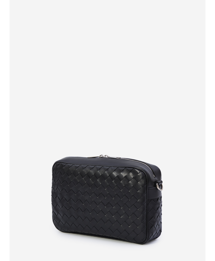 BOTTEGA VENETA - Borsa Intrecciato Camera nero