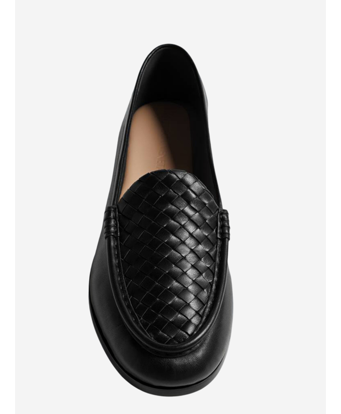 BOTTEGA VENETA - Moccasino Silenzio nero