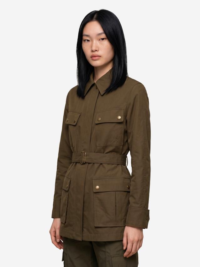 BURBERRY - Giacca da safari in gabardine
