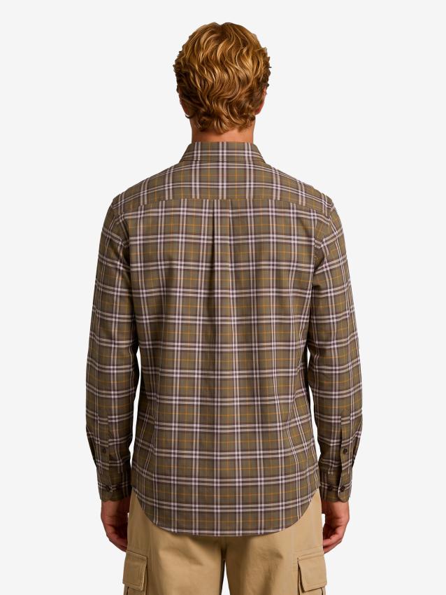 BURBERRY - Check cotton shirt