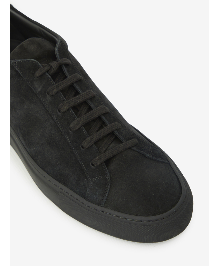 COMMON PROJECTS - Off black suede Achilles Premium sneakers