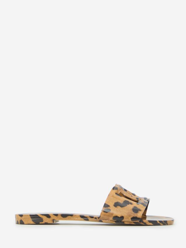 DOLCE&GABBANA - Slide beachwear leo