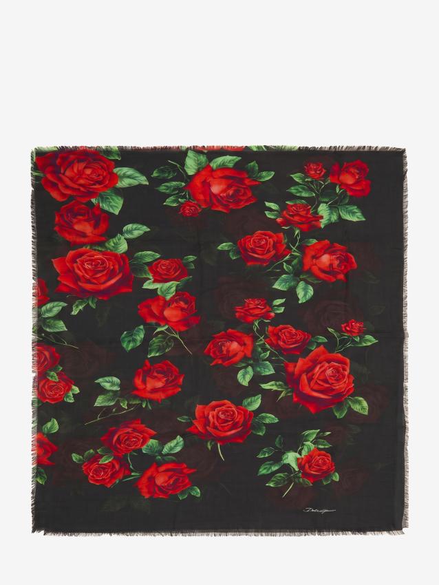 DOLCE&GABBANA - Stola Rose Rosse