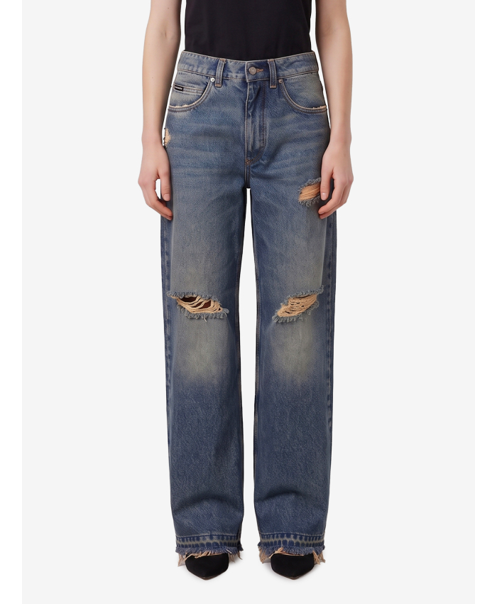 DOLCE&GABBANA - Pantaloni 5 tasche in denim