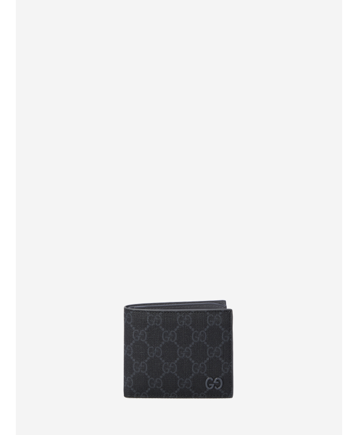 GUCCI - Bi-fold wallet with grey interior