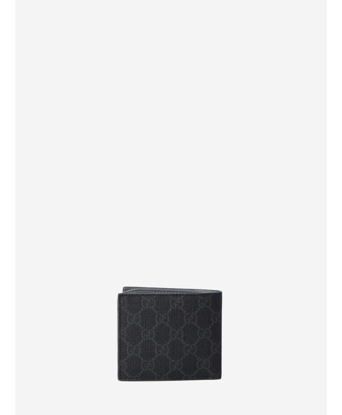 GUCCI - Bi-fold wallet with grey interior