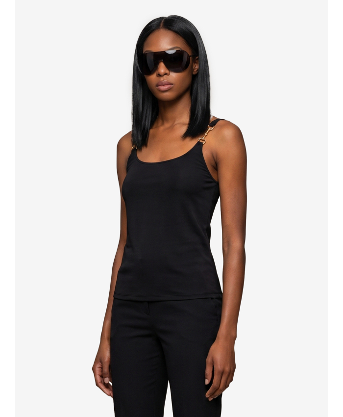 GUCCI - Top in crepe viscosa