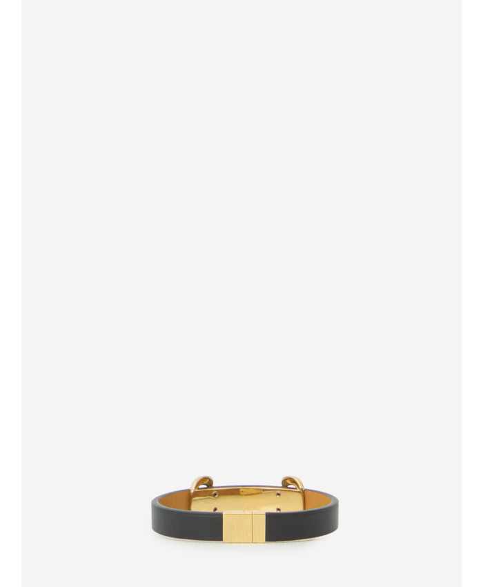 GUCCI - Bracciale in pelle con Morsetto