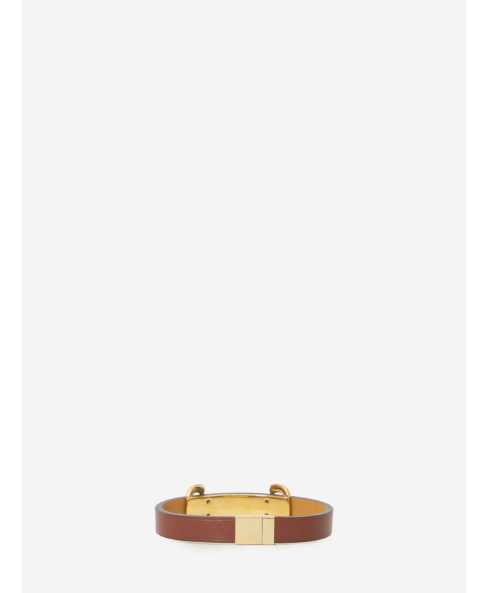 GUCCI - Bracciale in pelle con Morsetto