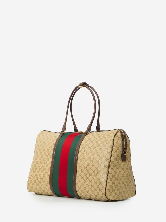 GUCCI - Borsone medio GG con nastro Web
