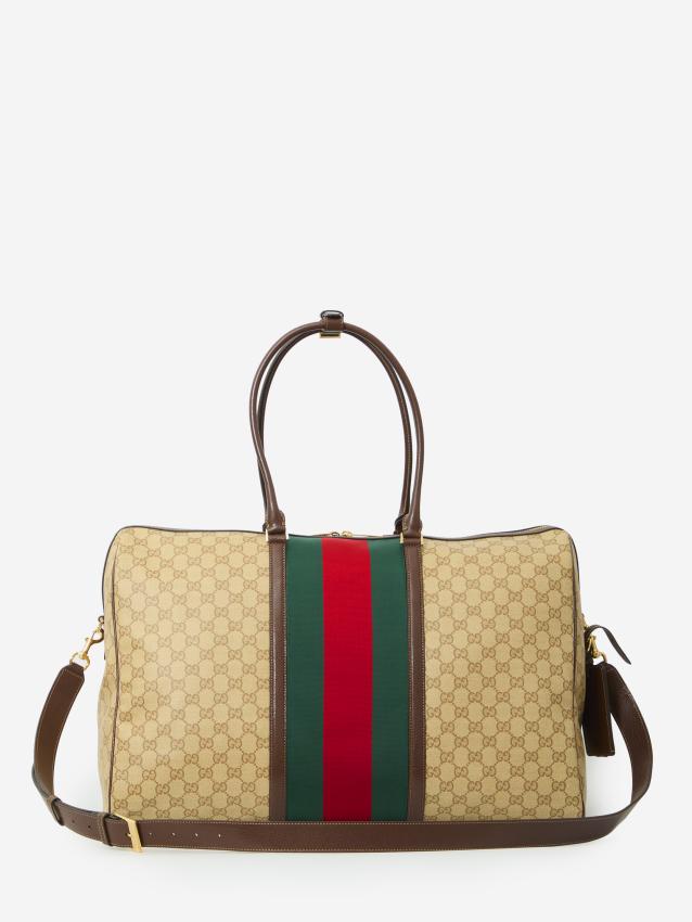 GUCCI - Borsone medio GG con nastro Web